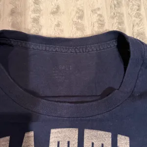 John Galt Seattle Graphic Long Sleeve Cropped Tee Navy Brandy Melville OS thumbnail 3