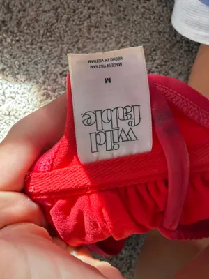Wild Fable Red Swimsuit Set thumbnail 2