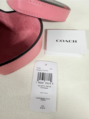 Coach Heart Trinket Box In Signature Canvas With Heart Petal Print c7752 thumbnail 6