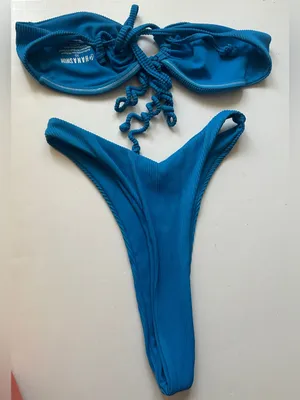 LAHANA SWIM RIBBED BIKINI thumbnail 3