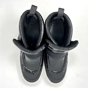 JF Sinead Patent Nylon Black Arctic Lite Strap Puffy Boot High Top Sneaker 10 thumbnail 8