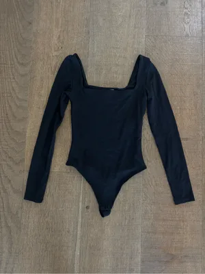babaton aritzia square neck long sleeve bodysuit thumbnail 2