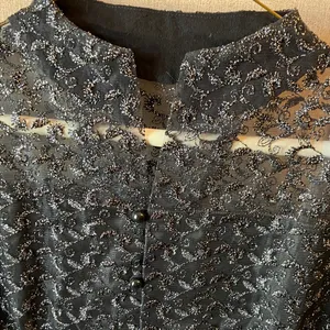 FINAL MARKDOWN , INTRICATELY detailed ladies blouse thumbnail 11