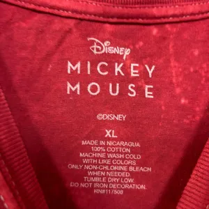 Disney Mickey Mouse Mineral Wash Crop Top size XL thumbnail 4