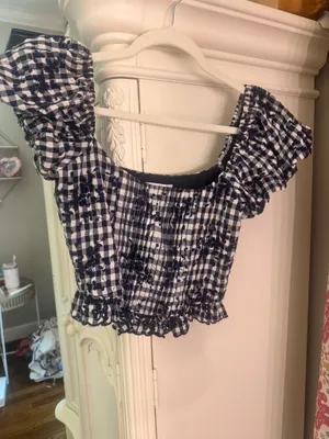 Hazel and Olive Gingham Top thumbnail 2