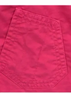 J.Crew Bright Pink Lightweight Trench Jacket Coat Size 4 Button Front thumbnail 7