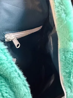 KAVU Rope Fleece‎ Sling Bag Green Crossbody Backpack Hiking thumbnail 5