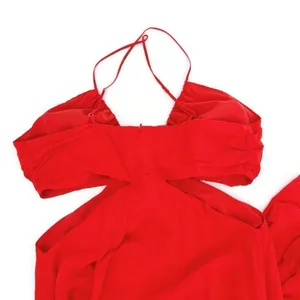 NWOT Nicole Miller Collection Cut Out‎ Maxi Dress L thumbnail 7