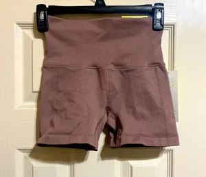 All In Motion Target Mauve Biker Shorts thumbnail 1
