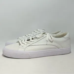 Madewell Sidewalk White Leather Sneakers Womens 10 Mens 8.5 L3243 thumbnail 3