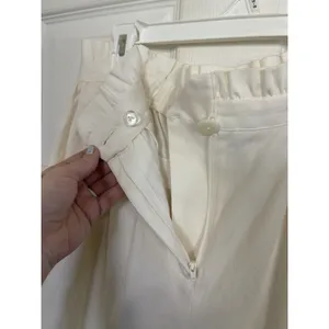 NWT Anthropologie Corey Lynn Carter Tapered Trousers Medium Pleated Wide Leg thumbnail 7