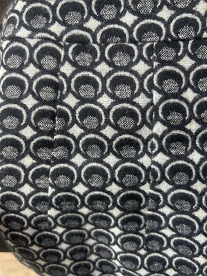 Biden Abstract Print Grey White Pencil Skirt Size 2 thumbnail 3