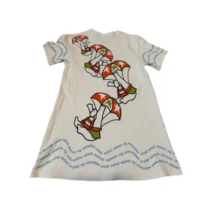 Vintage 90s USPP All Over Print Ribbed Shirt Small Polar Bear Water Ski AOP thumbnail 5
