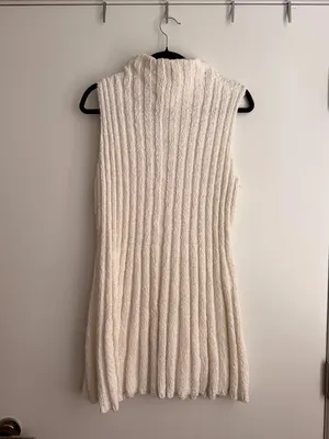 DISSH - Vero off white knit mini dress thumbnail 3
