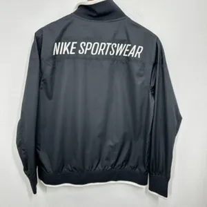 Nike Women's Size Small Black Retro Windbreaker Full Zip Sporty Athletic‎ thumbnail 9