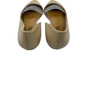 Michael Shannon Alyssa Flats Women‎ 9 Beige d'Orsay Pointed Toe Leather Preppy thumbnail 5