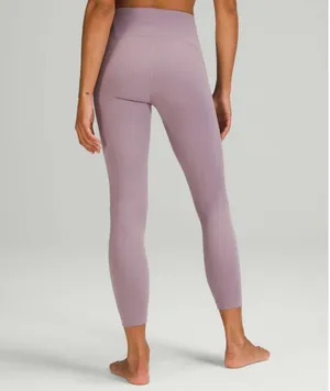 Lululemon Instill‎ High Rise Leggings 25" Violet Verbena Yoga Size 10 thumbnail 2