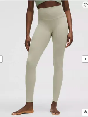 Lululemon Align™ High-Rise Pant 28" Fog Green Sz 4 thumbnail 1