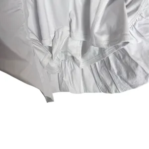 Alo Yoga Airbrush Love Match White Bubble Hem Tennis Mini Dress Shorts Size M thumbnail 9