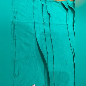 LOFT Women's Turquoise Ruffle Tee thumbnail 6