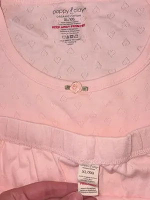 Poppy & Clay pink pajama set thumbnail 7