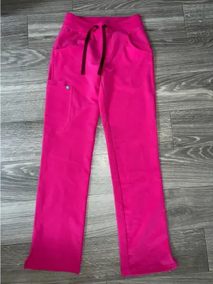 High Waisted Isabel Wide Leg Scrub Pants thumbnail 1
