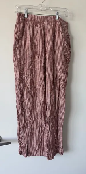 Old Navy Wide-Leg Linen Pants thumbnail 1