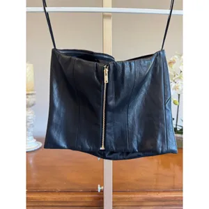 Generation Love Jacqueline Vegan Leather Bustier Black S NWT thumbnail 8
