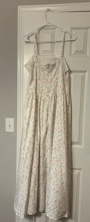Maxi Dress White Size L thumbnail 2