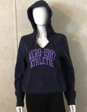 Aeropostale Navy Hoodie thumbnail 1