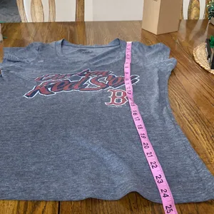 Vintage Boston Red Sox Tee Gray Size L thumbnail 5