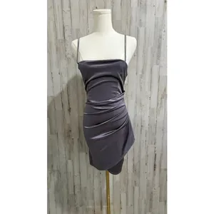 Windsor‎ Dress Womens Size Small Purple Ruched Bodycon Mini Cowl Neck Party thumbnail 2