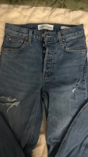 Denim Aritzia Forum High-Rise Jeans Straight thumbnail 3