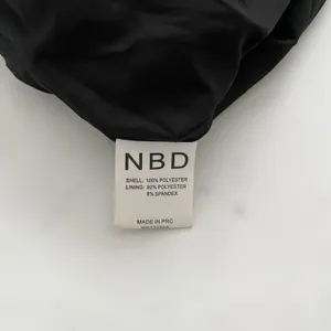 NBD Nina Strapless Silver Mini Dress Sz Medium Holiday Party thumbnail 7