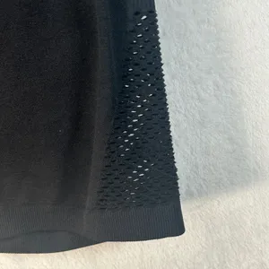 OFFLINE by‎ Aerie Black Seamless Shortie High Rise Mesh Side Shorts Medium thumbnail 5