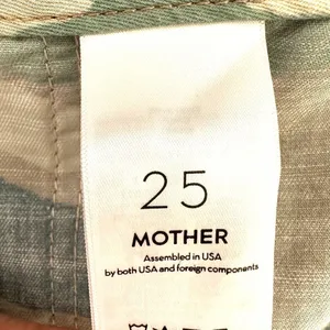 Mother The Shaker crop chop camo pants Size 25 thumbnail 6