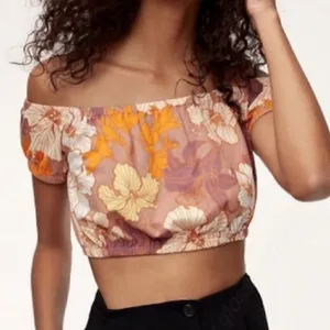 Aritzia Wilfred Floral Crop size XXS‎ BIN E thumbnail 1