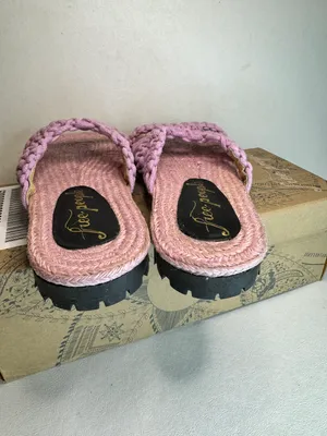 Free People Sandri Macrame Sandals Lavander casual classic summer beach vacation thumbnail 8