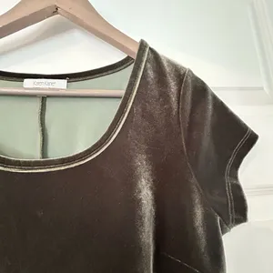 Karen Kane Velvet Dress Green Size M thumbnail 4
