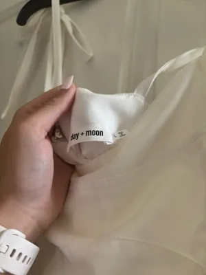White mini dress Size L thumbnail 2