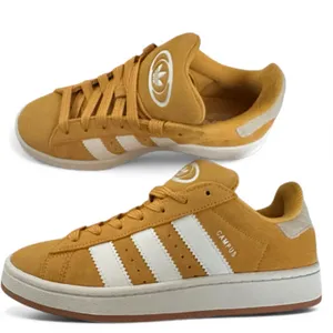 Brand New adidas Originals Campus 00s trainers in yellow thumbnail 1