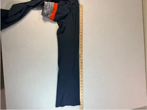 Bally Total Fitness Women’s Colorblock Waistband Flare Yoga Pants Charcoal Small thumbnail 7