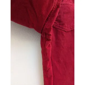 BDG Urban Outfitters Women's Corduroy Jeans Slim Straight Leg High Rise Red 29 thumbnail 9
