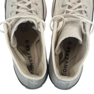 Converse Chuck Taylor All Star Lift Platform Canvas‎ White High Top Sneakers 9W thumbnail 12