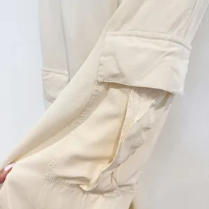 Zara Wide Leg Cargo Pants Small‎ Street Wear Baggy Chic Business Casual Utility thumbnail 7