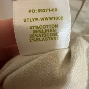 NWT Marsh Wear linen button up‎ shirt White Size XS thumbnail 6