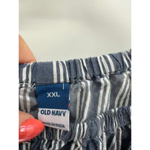 Old‎ Navy Blue Stripe Peasant Top XXL Cottagecore Puff Sleeve Babydoll thumbnail 5
