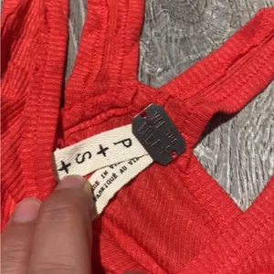 Free People Linen Rib Hot Pocket Tank Fire thumbnail 4