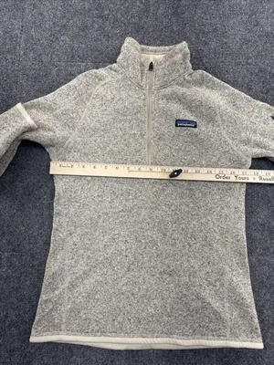 Patagonia Better Sweater 1/4 Zip Women’s S Pelican Gray Fleece Pullover thumbnail 5