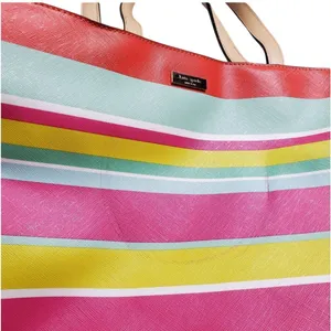 Kate Spade Multicolor Striped‎ Large Tote thumbnail 2